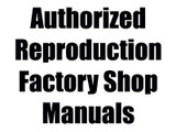 Chevy and GMC Factory Shop Manuals